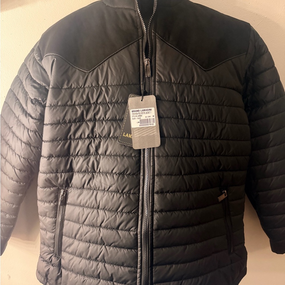 Lamarque Men's Black Puffer Jacket